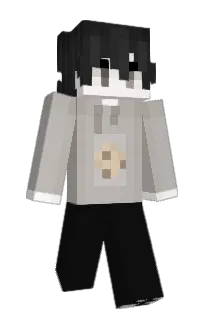 Front of pikette's skin