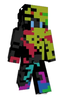 Front of NanoTiger's skin