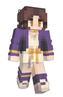Front of voidmaid's skin