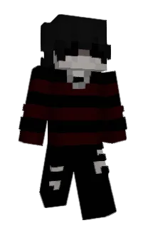 Front of Avetar's skin