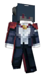 pickled bluewood and tawny port Minecraft skin — Classic model — first worn by BlueyAxolotls