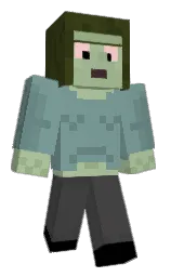 norway and thatch green Minecraft skin — Classic model — first worn by GamingPanda4356