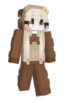Front of solliey's skin