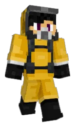 AleGB's Minecraft skin wearing the 15th Anniversary cape