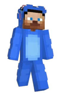 Front of Manideke's skin