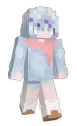xiasanqi's Minecraft skin wearing the Twisted cape
