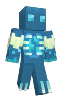 Front of Calamination's skin