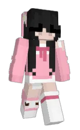 tinycvtie's Minecraft skin wearing the Migrator cape