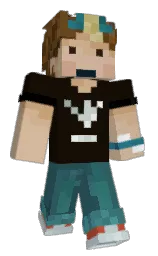 graphite and cameo Minecraft skin — Classic model