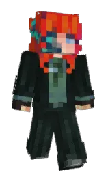 bunker and racing green Minecraft skin — Slim model