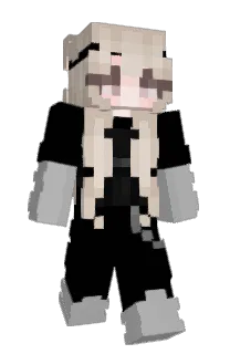 Front of Klau's skin
