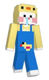 dyearea's Minecraft skin wearing the 15th Anniversary cape