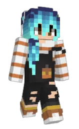 mine shaft and wild sand Minecraft skin — Slim model — first worn by KristyCat33YT