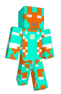 Front of Kirky's skin