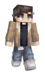 teak and americano Minecraft skin — Slim model — first worn by Samsonite09