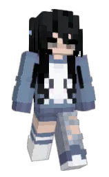 Slim Minecraft skin