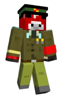 Front of Minecraft skin