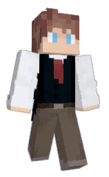 soya bean and whisper Minecraft skin — Classic model — first worn by Kziek