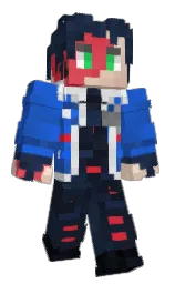 cloud burst and mirage Minecraft skin — Slim model — first worn by PrimeMax29