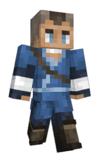 Front of RepressedButton's skin