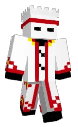 white and silver chalice Minecraft skin — Classic model — first worn by ffiinn