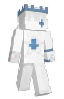 Front of Spottz's skin