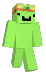 black and limeade Minecraft skin — Classic model