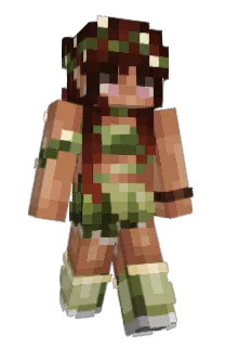 Front of Elfribrain's skin
