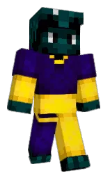 Alcatia's Minecraft skin wearing the Migrator cape