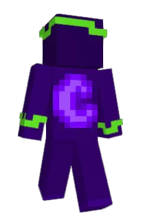 Front of Fuldy's skin