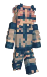 Slim Minecraft skin