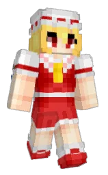 FlandreTakoyaKI's Minecraft skin wearing the Migrator cape