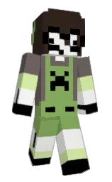 treehouse and chelsea cucumber Minecraft skin — Slim model — first worn by SkuzyEXE