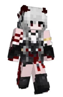 Front of Heistya's skin