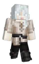 pearl bush and catskill white Minecraft skin — Classic model — first worn by Marz_Lemo