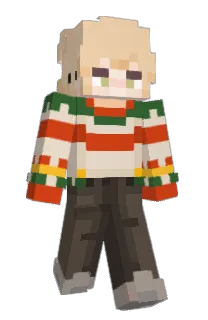 Front of Emelium's skin