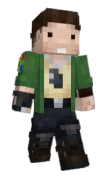 killarney and coffee bean Minecraft skin — Slim model — first worn by TheOneRadian