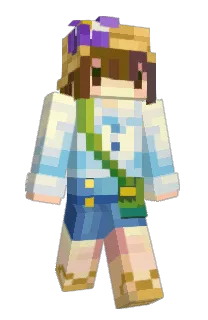 Front of Towaah's skin