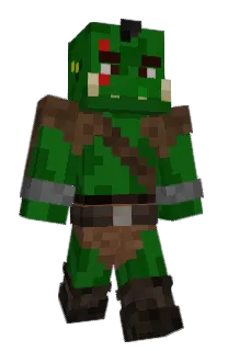 Front of Minecraft skin