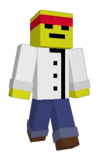 Front of Tomdih's skin