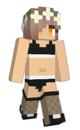 manhattan and cod gray Minecraft skin — Slim model — first worn by Caerys