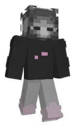 s_kim_'s Minecraft skin wearing the 15th Anniversary cape