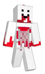 white and tutu Minecraft skin — Classic model — first worn by Rozaz