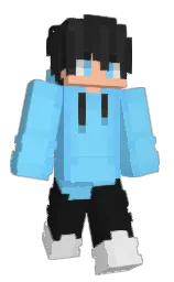 HILUUJE's Minecraft skin wearing the 15th Anniversary cape