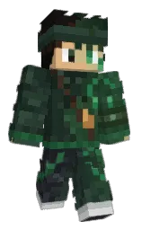 outer space and everglade Minecraft skin — Classic model — first worn by therealsquashyy