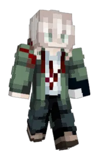 Front of HatterQ's skin