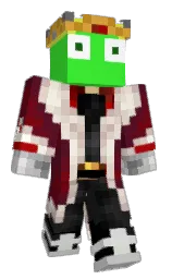 malachite and maroon oak Minecraft skin — Classic model