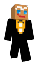C_3poAssistant's Minecraft skin wearing the Migrator cape