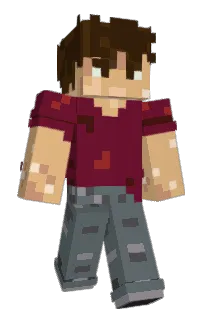 Front of Minecraft skin