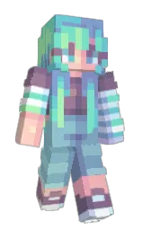 LillyinVR's Minecraft skin wearing the Pan cape